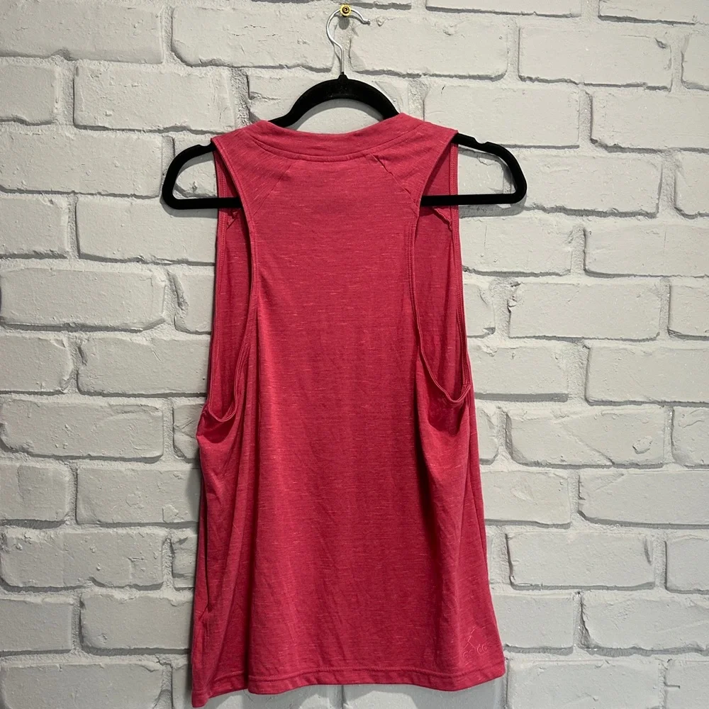 NWOT Adidas Women's Vibrant Pink Muscle Tee size S - Picture 7 of 7